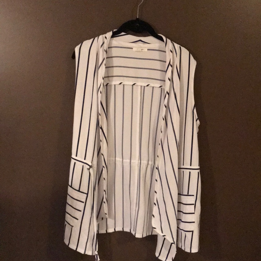 Striped vest